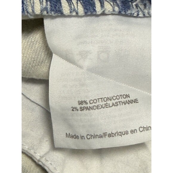 TORY BURCH Women’s  Pant CAPRIS Ankle Blue Haven Plaid Cotton Sz 26 - Picture 16 of 16